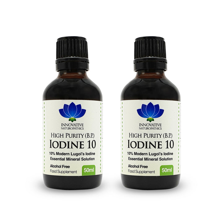 Iodine 10 - 10% Lugol's Iodine Solution - 100ml