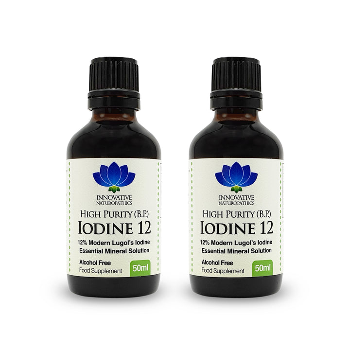 Iodine 12 - 12% Lugol's Iodine Solution - 100ml