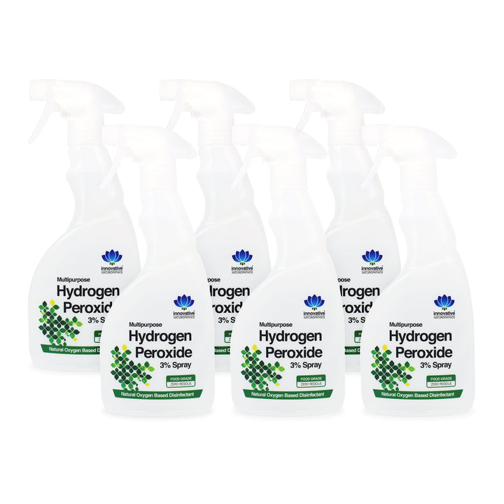 3% Hydrogen Peroxide - 500ml Spray - Pack of 6