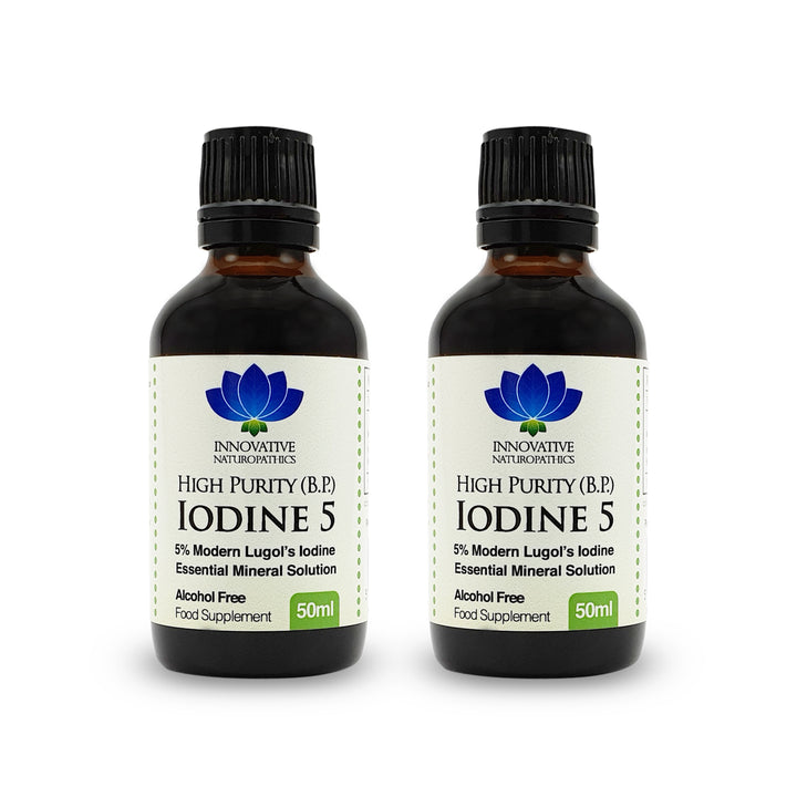Iodine 5 - 5% Lugol's Iodine Solution - 100ml