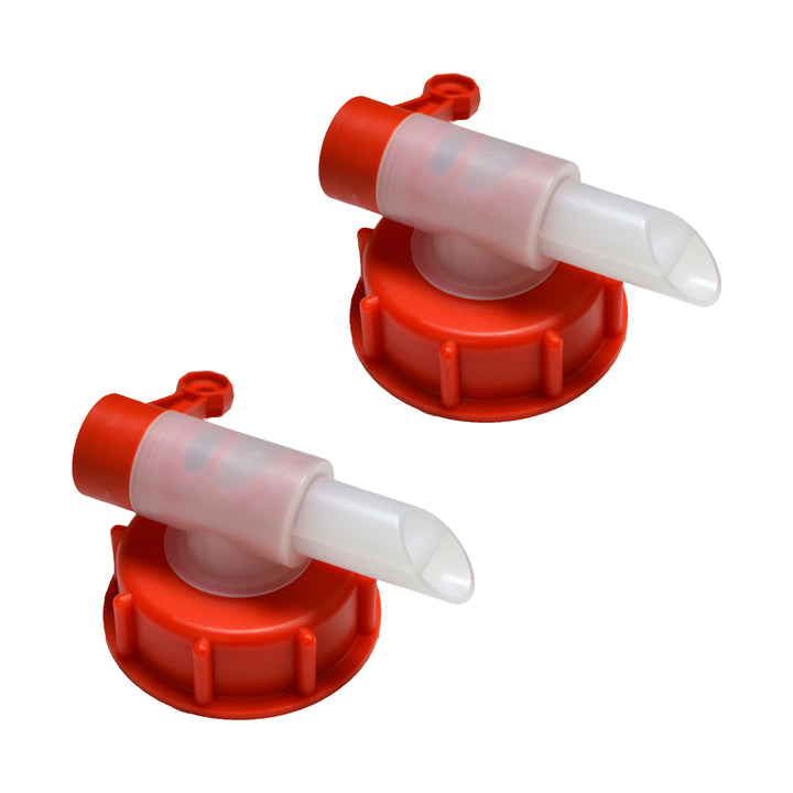 Jerry Can Tap - Fits 25L Jerry Cans (61mm) - Pack of 2