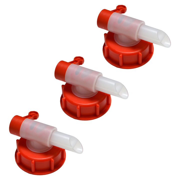 Jerry Can Tap - Fits 25L Jerry Cans (61mm) - Pack of 3