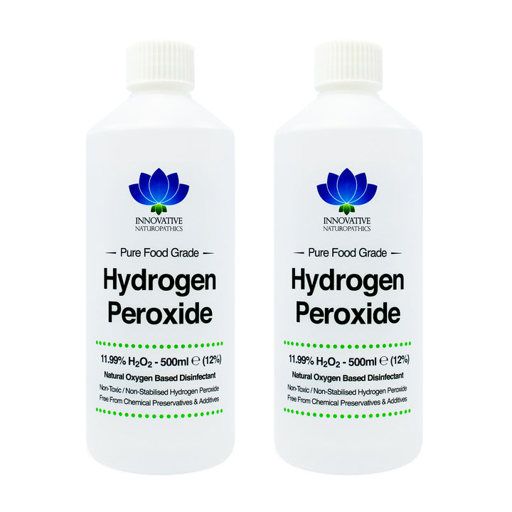 12% Hydrogen Peroxide - 1 Litre - (2 x 500ml)