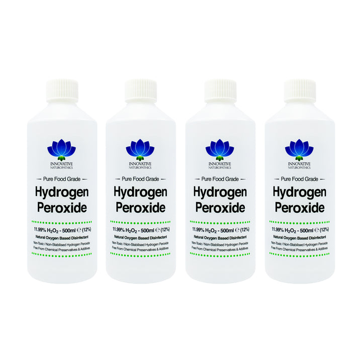 12% Hydrogen Peroxide - 2 Litre (4 x 500ml)