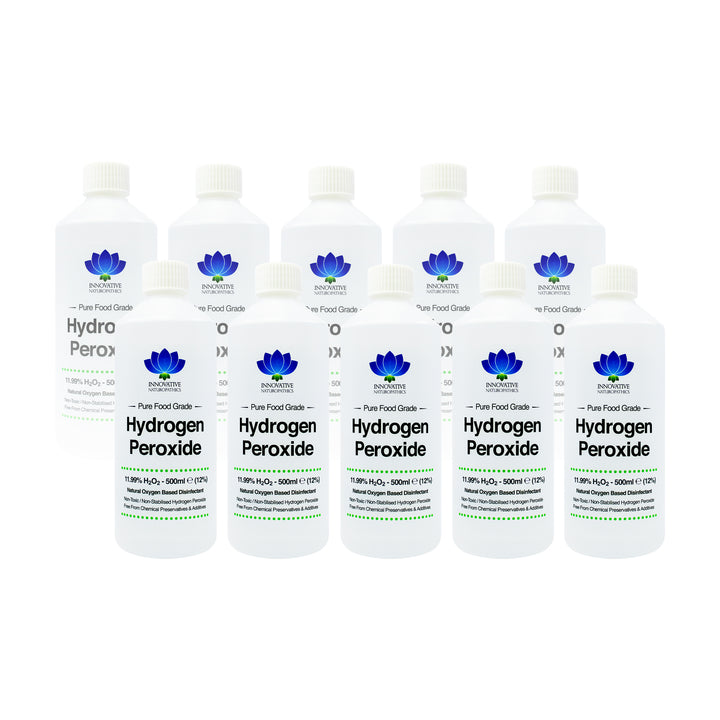 12% Hydrogen Peroxide - 5 Litre (10 x 500ml)