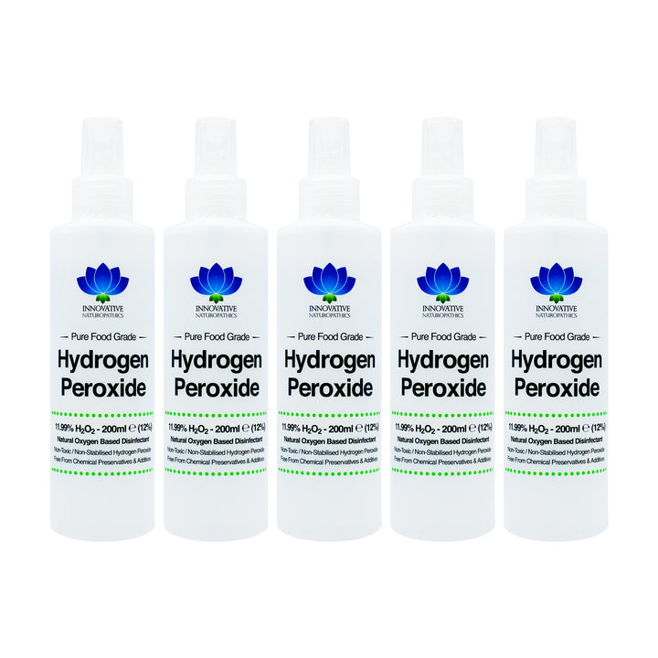 3% Hydrogen Peroxide - 200ml Spray - Pack of 5