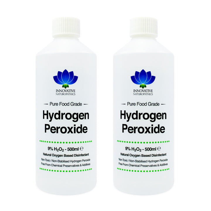9% Hydrogen Peroxide - 1 Litre - (2 x 500ml)