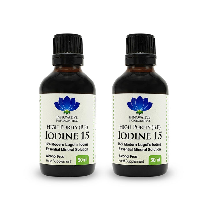 Iodine 15 - 15% Lugol's Iodine Solution - 100ml