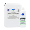 3% Hydrogen Peroxide - 500ml Bottle & Distilled Water - 5.5 Jerry Can