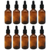 30ml Amber Glass Dropper Bottle with Pipette T/E - Pack of 10