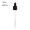 50ml Amber Glass Dropper Bottle with Pipette T/E - Pack of 20
