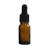 10ml Amber Glass Dropper Bottle with Pipette T/E - Pack of 10