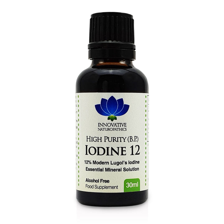 Iodine 12 - 12% Lugol's Iodine Solution - 30ml