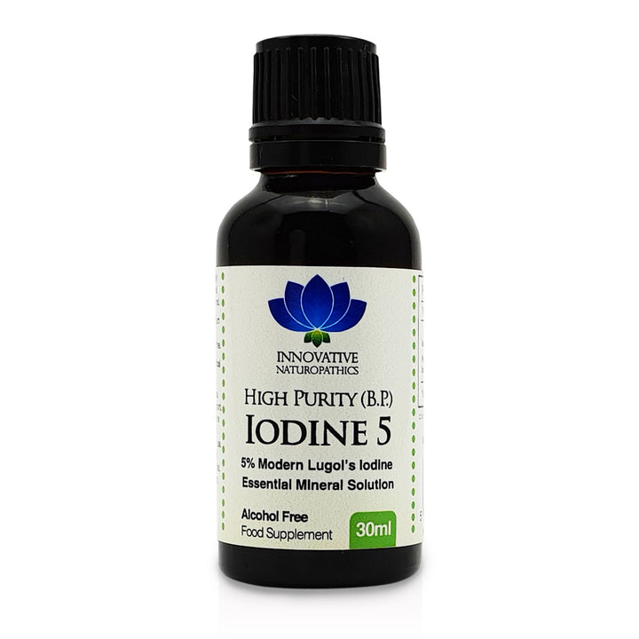 Iodine 5 - 5% Lugol's Iodine Solution - 30ml