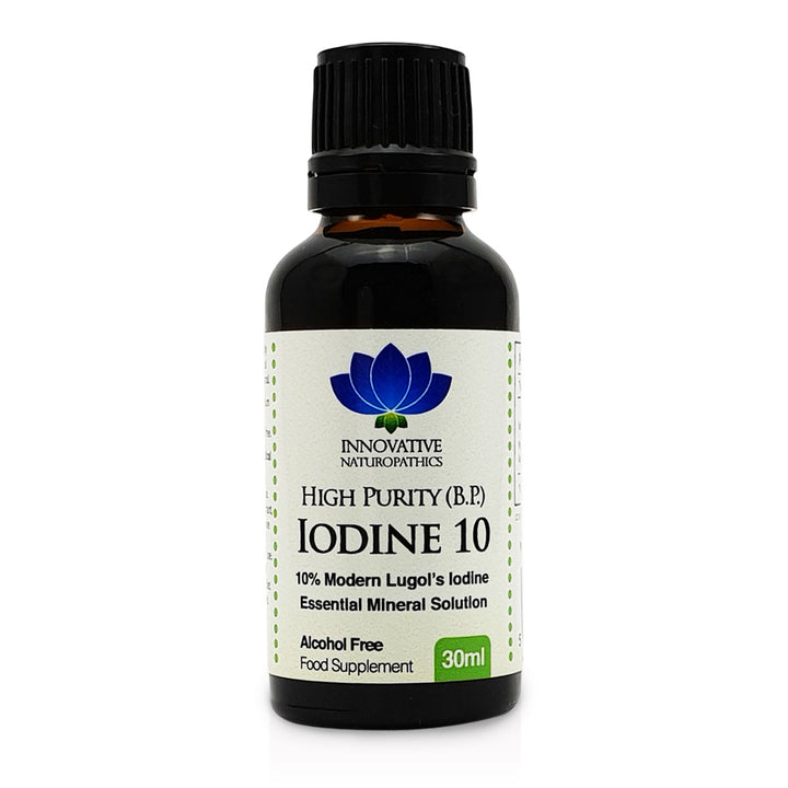 Iodine 10 - 10% Lugol's Iodine Solution - 30ml