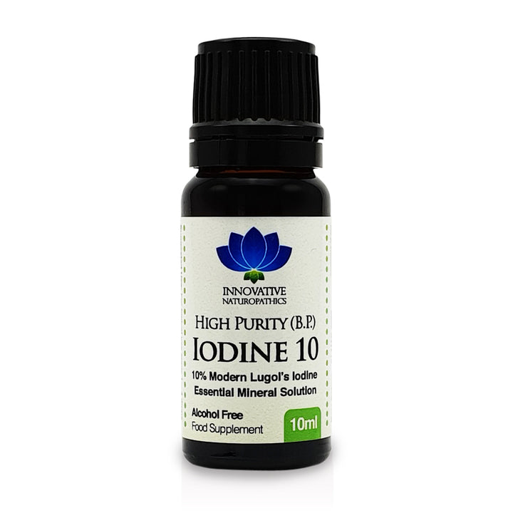 Iodine 10 - 10% Lugol's Iodine Solution - 10ml