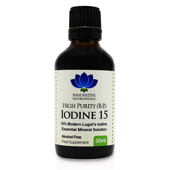 Iodine 15 - 15% Lugol's Iodine Solution - 50ml