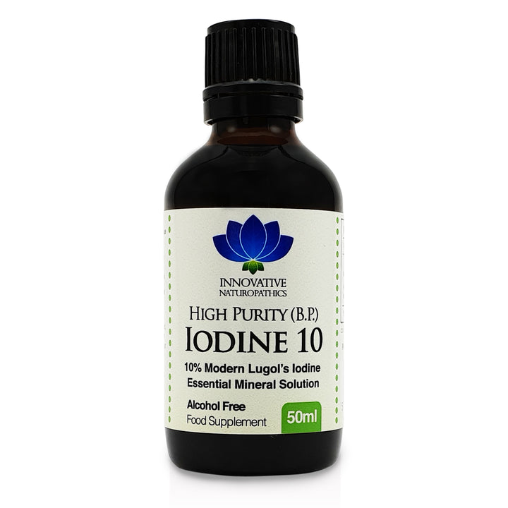 Iodine 10 - 10% Lugol's Iodine Solution - 50ml