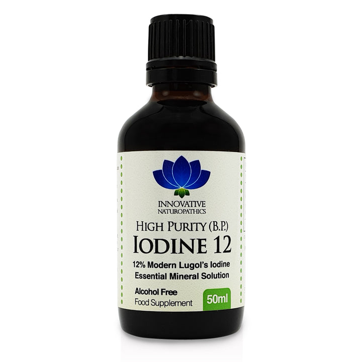 Iodine 12- 12% Lugol's Iodine Solution - 50ml