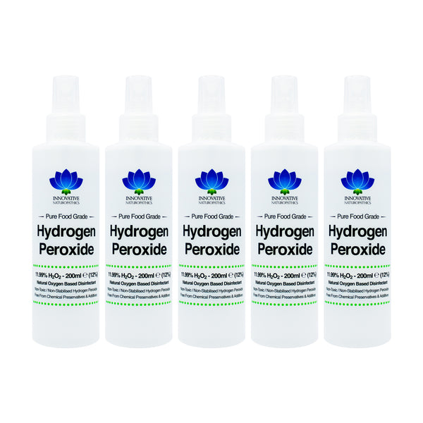 3% Hydrogen Peroxide - 200ml Spray - Pack of 5