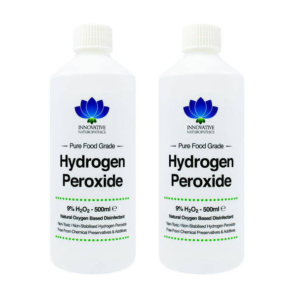 9% Hydrogen Peroxide - 1 Litre - (2 x 500ml)