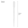 Plastic Transfer Pipettes - Graduated - 3ml - Transparent - Pack of 10
